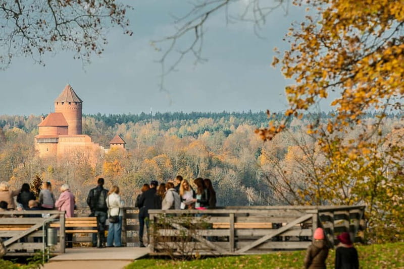 Day Trip To Gauja National Park: Animals, and Castles - The drive from Riga to the Gauja valley