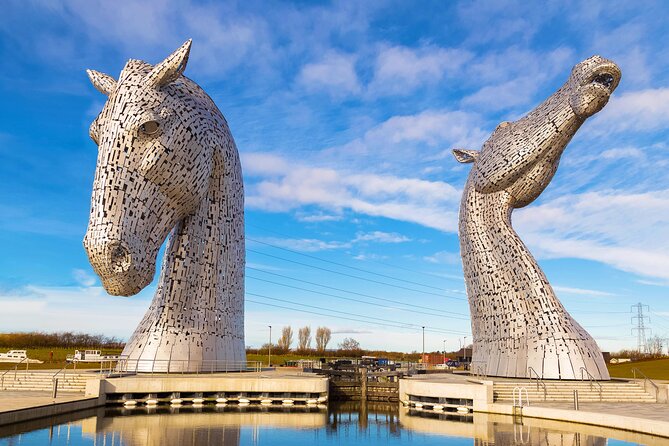 Day Trip to Loch Lomond and Trossachs National Park with Optional Stirling Castle Tour from Edinburgh - The Kelpies: a powerful first stop