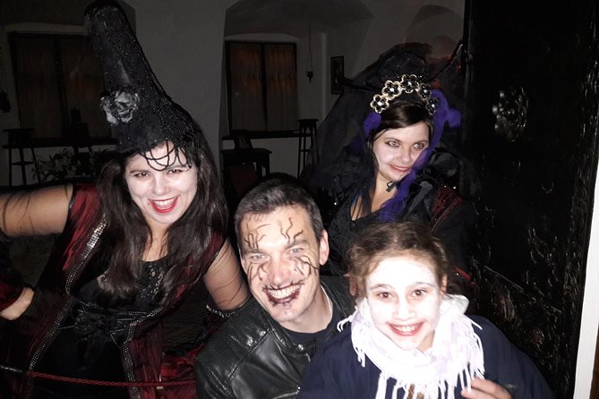 Dracula's Castle Halloween from Brasov -November 01 , 2025 - Cold weather is the real Halloween villain
