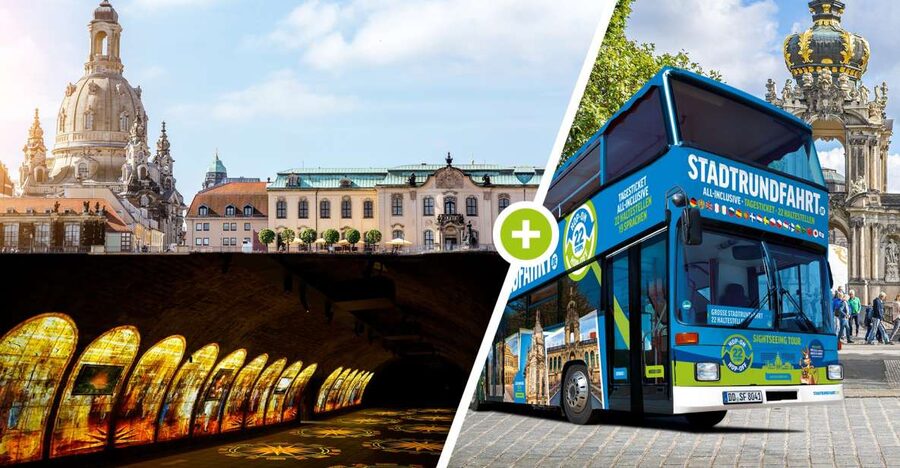 Dresden: 1-Day Hop-On Hop-Off Bus & Fortress Xperience - Key points at a glance