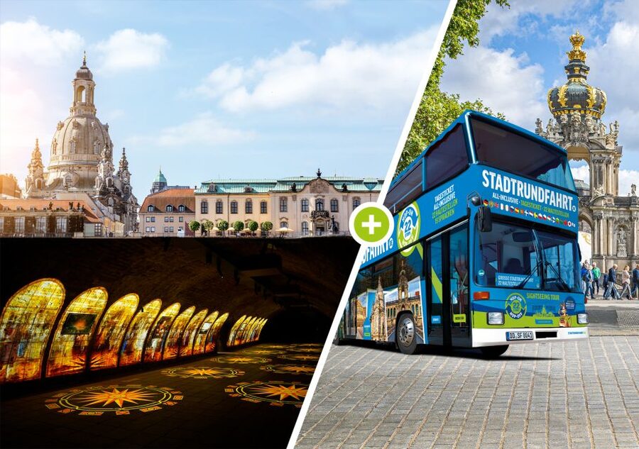 Dresden: 1-Day Hop-On Hop-Off Bus & Fortress Xperience - What this Dresden combo actually gives you