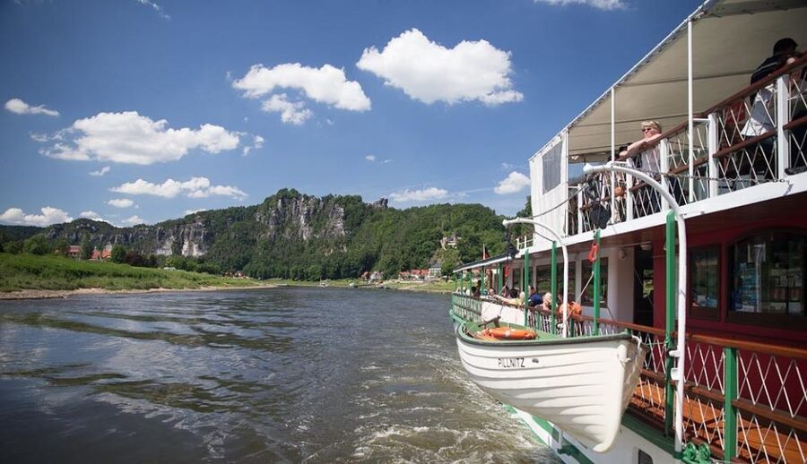 Dresden: Königstein Fortress Paddle Steamer Cruise - Pirna and the Shift Toward Saxon Switzerland
