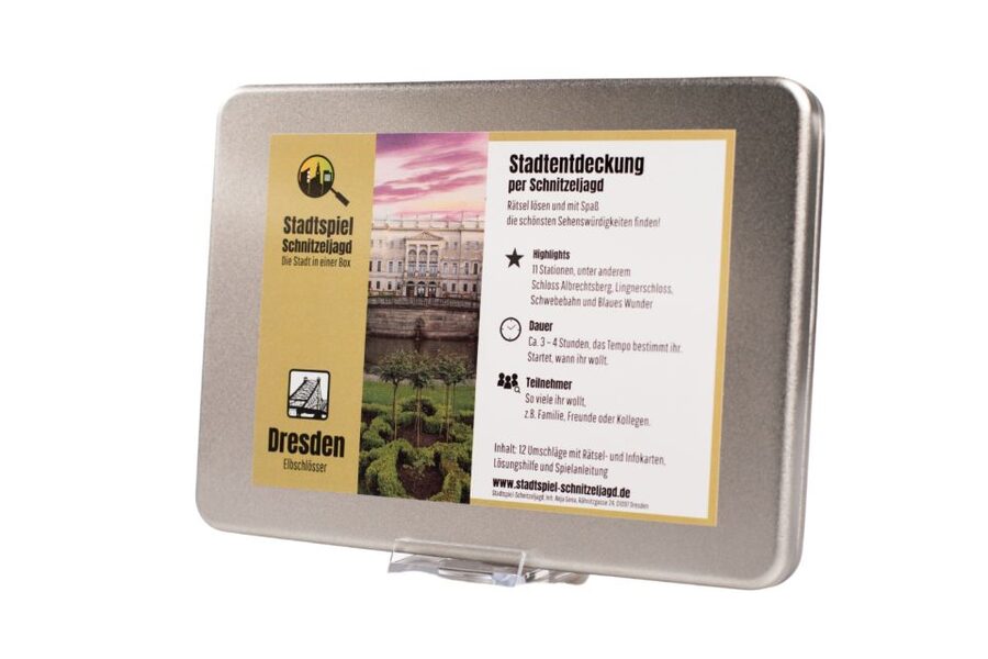 Dresden: Scavenger Hunt to Elbe River & Castles - A self-guided format with real freedom