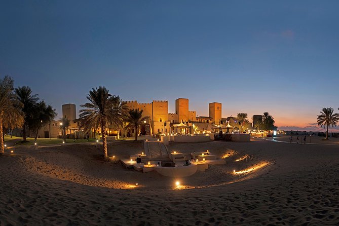 Dubai: Luxury Desert Fortress Dinner, Camel Ride & Live Shows - The Arabian souq, with a warning about sales pressure