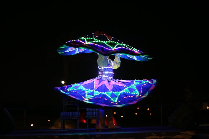 Dubai: Luxury Desert Fortress Dinner, Camel Ride & Live Shows - A generous buffet, not a formal five-course meal