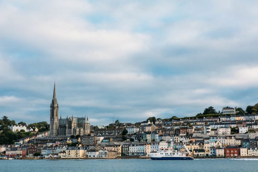 Dublin: Full-Day Tour to Cork, Cobh and Blarney Castle - St. Colman’s Cathedral and the Cobh View