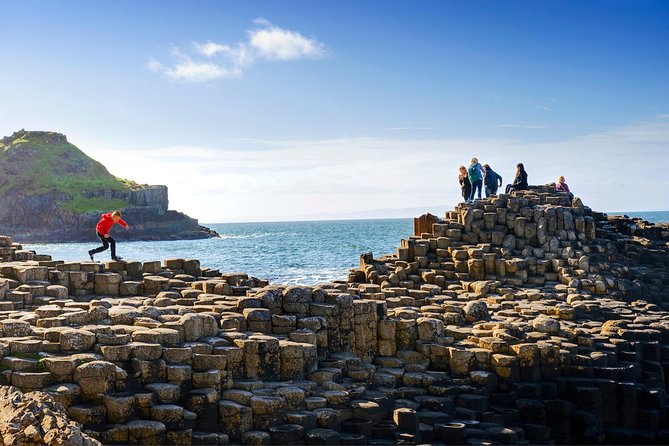 Dublin to Dunluce Castle, Giant's Causeway, Dark Hedges & Belfast - Walking the Giant’s Causeway for 90 minutes