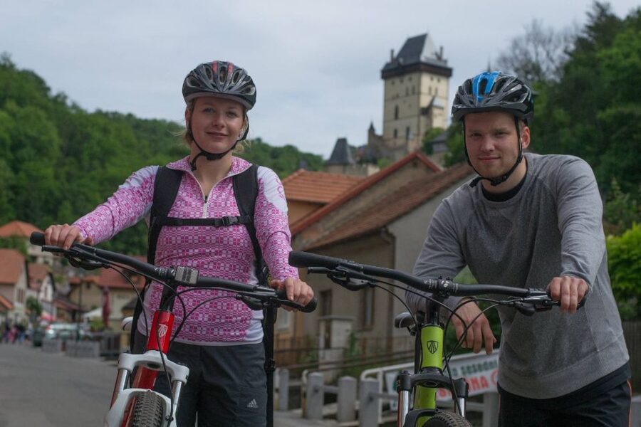 E-Bike Day Trip: Visit a Roman Castle and Taste Craft Beer - The final 12 kilometers to Vseradice