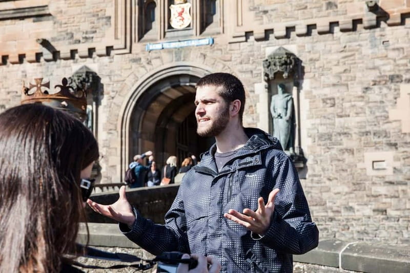 Edinburgh: Edinburgh Castle Guided History Tour with Tickets - Starting on the Royal Mile beside Adam Smith