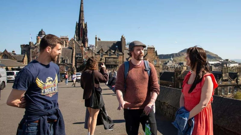Edinburgh: Edinburgh Castle Guided History Tour with Tickets - Dungeons, military prison, and darker stories