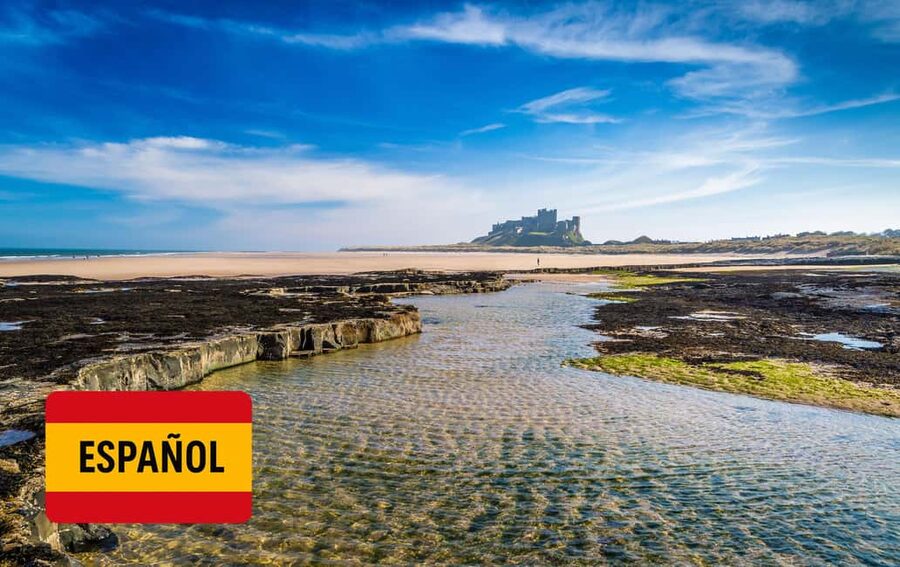 Edinburgh: Harry Potter and English Castles Tour in Spanish - Berwick-upon-Tweed, the first stop across the border