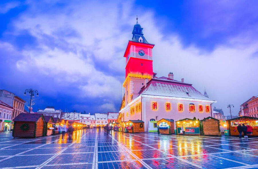 Exclusive 1-Day Minivan : Dracula’s, Peles Castle & Brasov - The 30-minute ride into Brașov