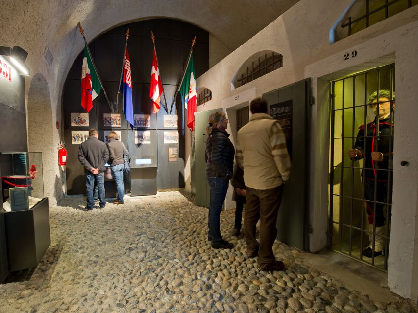 Fortress: Prisons, Museum of Fortifications and Alps Museum - The Prisons and their unusually small cells