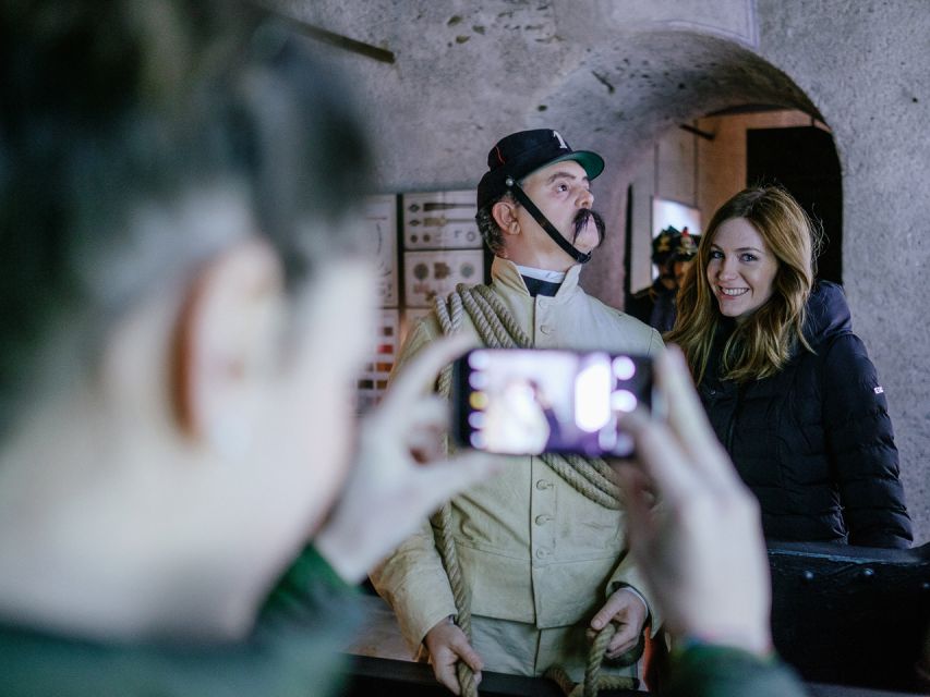Fortress: Prisons, Museum of Fortifications and Alps Museum - Getting inside and finding your way upward