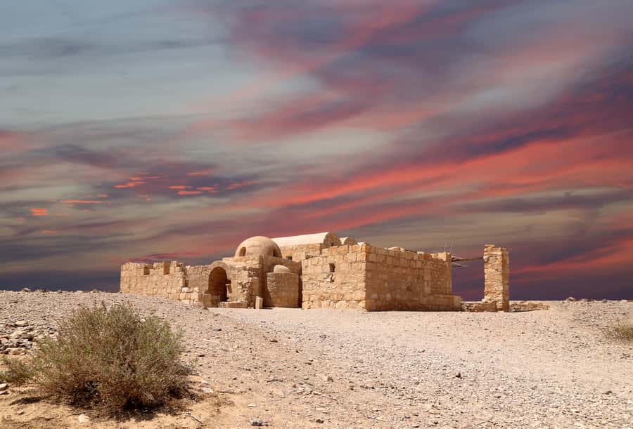 From Amman: Desert Castles of Eastern Jordan Tour - Qasr Al Kharanah, the Fortress on the Plain