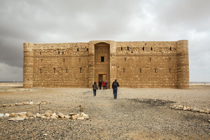 From Amman: Full-Day Tour to Amman City and Desert Castles - Qasr Al-Azraq and its dark basalt walls