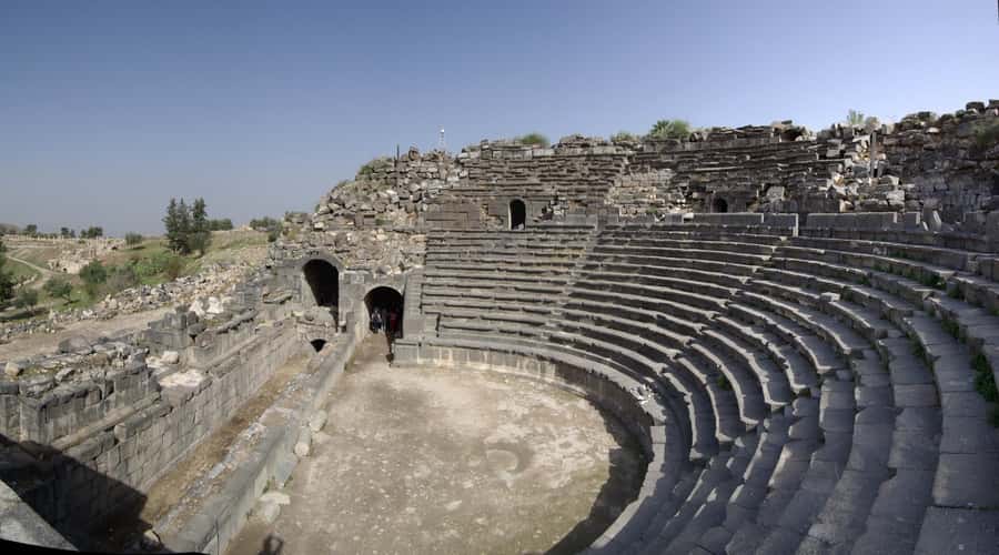 From Amman: Private Jerash, Ajloun Castle, and Umm Qais Tour - Jerash gives this day its real sense of scale