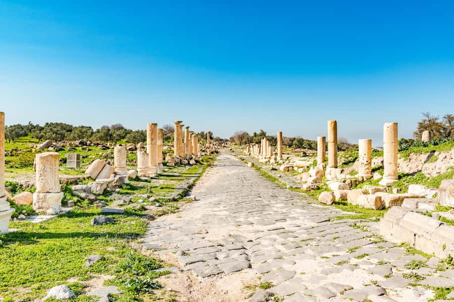 From Amman: Private Jerash, Ajloun Castle, and Umm Qais Tour - Umm Qais rewards the longest option