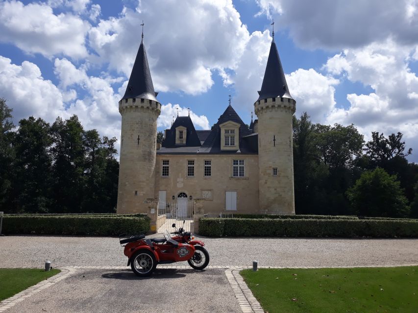 From Bordeaux: Médoc Vineyard and Chateau Tour by Sidecar - Inside the chateau for an hour