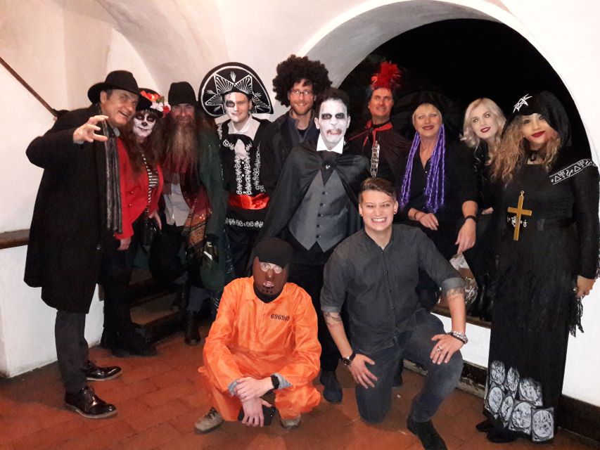 From Brasov: Halloween Party at Bran Castle - Wine, palinca, and snacks in Bran