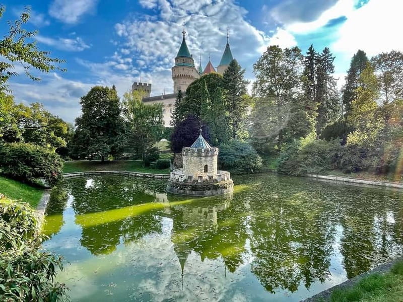 From Bratislava: Bojnice Castle & Čičmany (DayTrip) - The castle cave beneath the courtyard