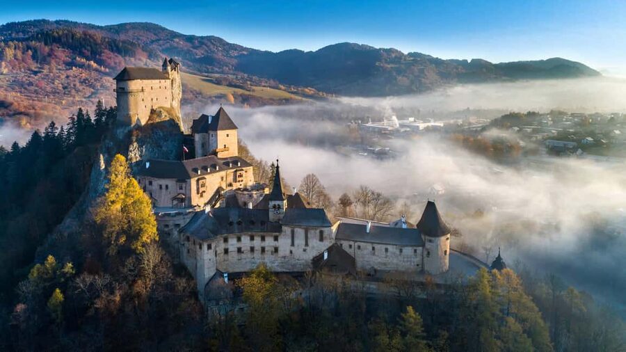 From Bratislava: Dracula Nosferatu - Orava Castle Day Tour - The road north from Bratislava