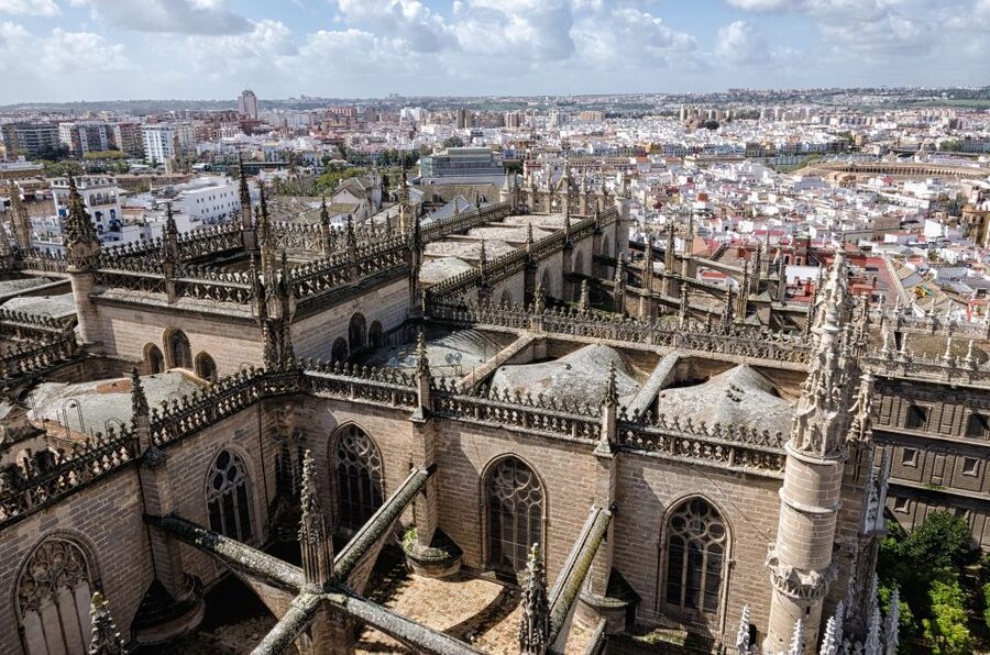From Cadiz: Private Seville Day Trip, Cathedral & Alcazar - Entering the Real Alcazar, Seville’s royal palace