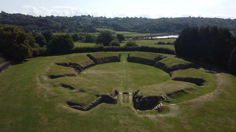 From Cardiff: Caerleon, Tintern Abbey and Three Castles Tour - Tintern Abbey and the Quiet Side of the Route