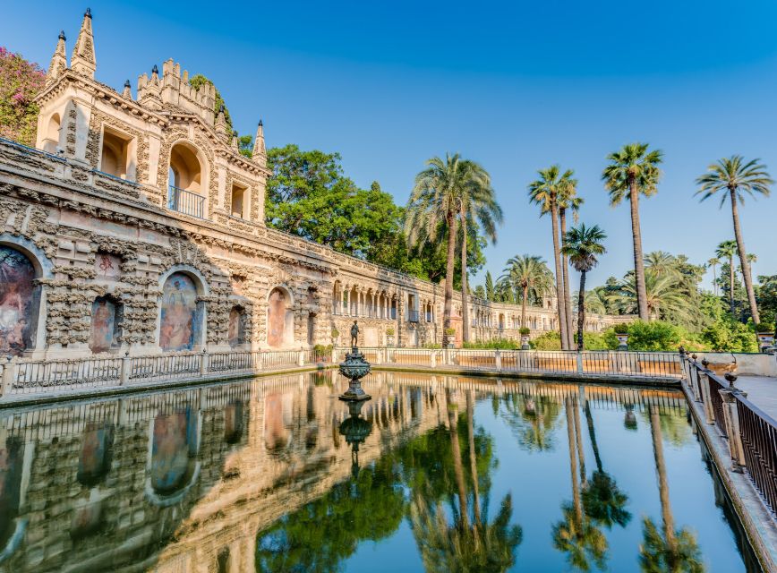From Costa del Sol: Sevilla Day Trip with Real Alcázar Tour - Entering the Real Alcázar at about 1:30 p.m.