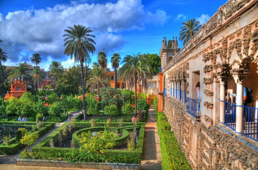 From Costa del Sol: Seville and Royal Alcázar Palace - Walking through Barrio de Santa Cruz