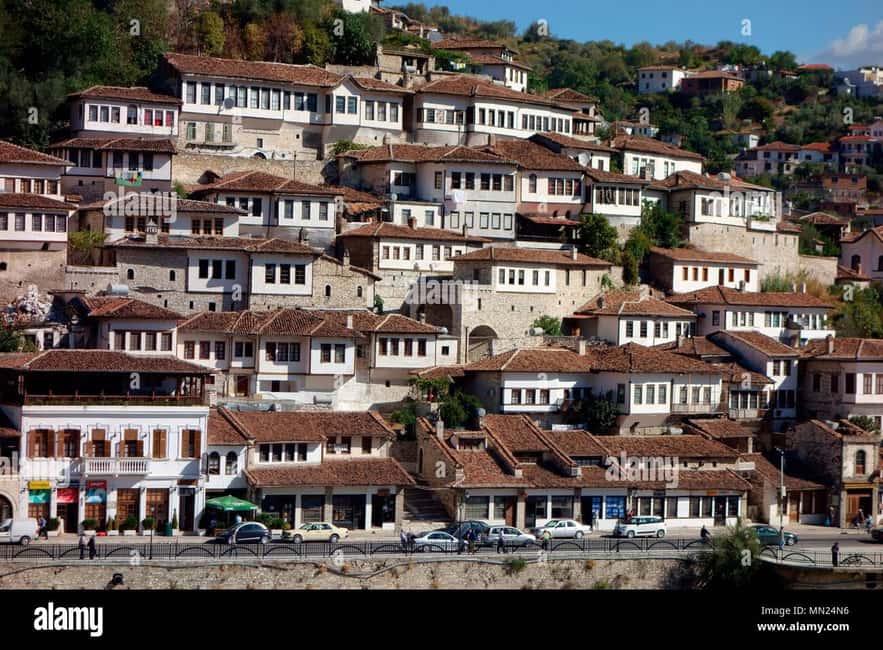 From Durrës/Golem: Berat Castle – A UNESCO Gem - Crossing the Gorica Bridge