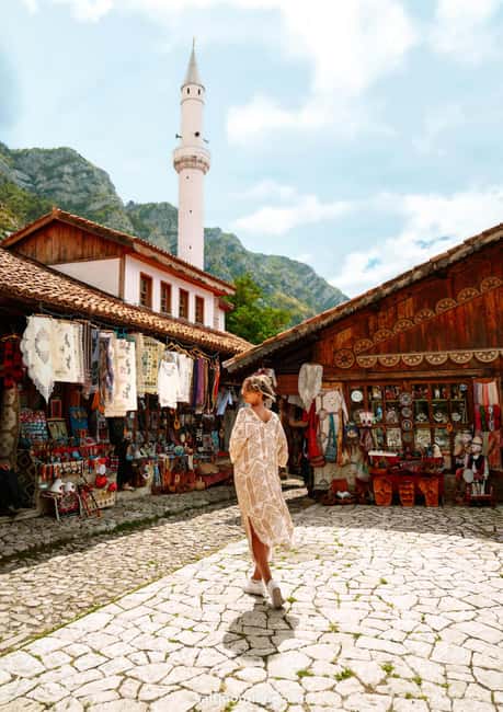 From Durres & Golem: Kruja Castle, Old Bazaar - The drive to Kruja and the value of a guide