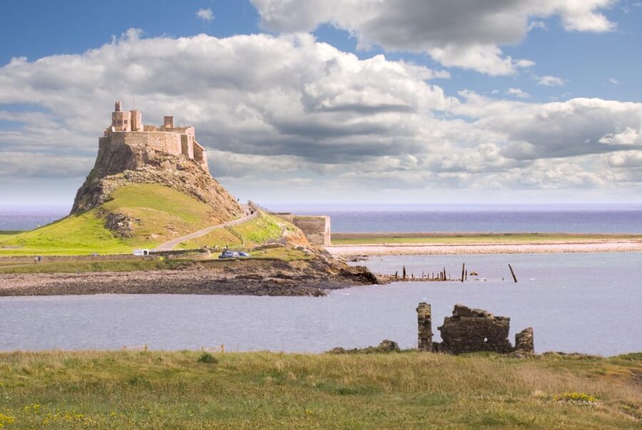From Edinburgh: Holy Island, Alnwick Castle & Northumbria - Bamburgh, Flodden, and Coldstream on the return route