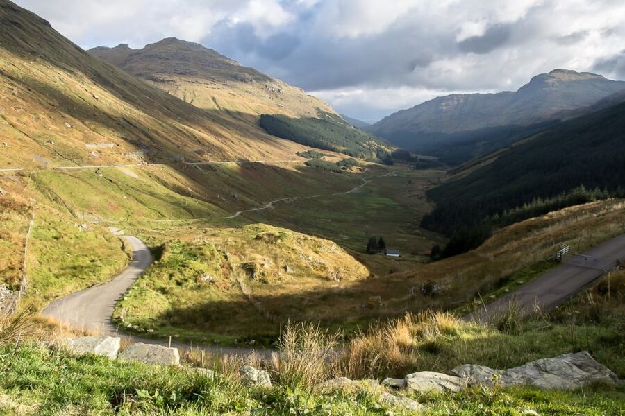 From Edinburgh: West Highland Lochs and Castles Day Trip - Rest and Be Thankful is about the view