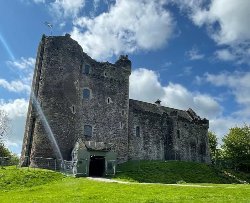 From Glasgow: Outlander Castles and The Scottish Countryside - Blackness Castle provides the dramatic finale
