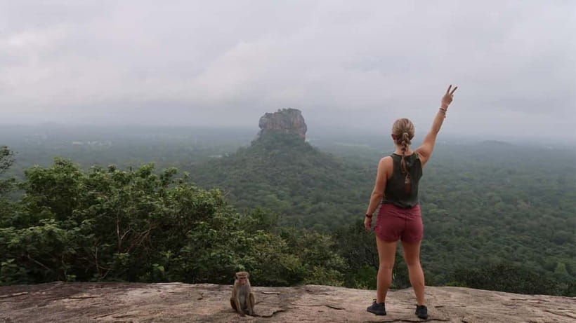 From Habarana: Dumbulla Cave & Sigiriya Fortress Tour - Dambulla Cave Temple: painted chambers on a bare cliff