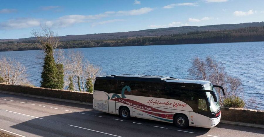 From Inverness: Loch Ness Cruise and Urquhart Castle - Sailing across Loch Ness