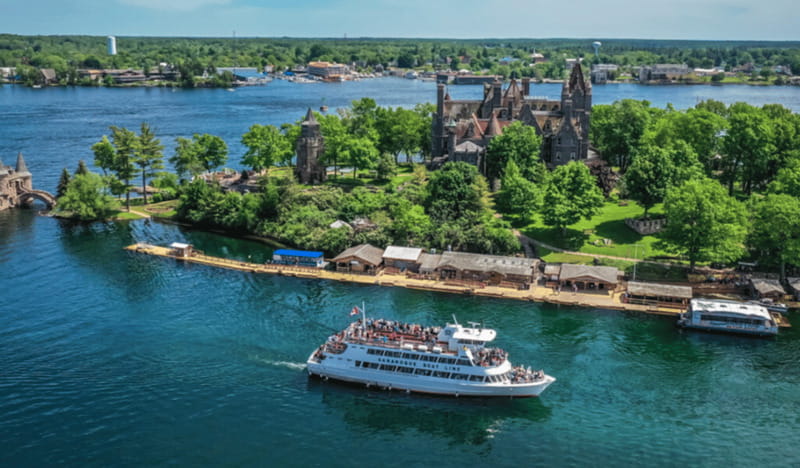From Ivy Lea: 1000 Islands Boldt Castle Scenic Cruise - Commentary in English and French