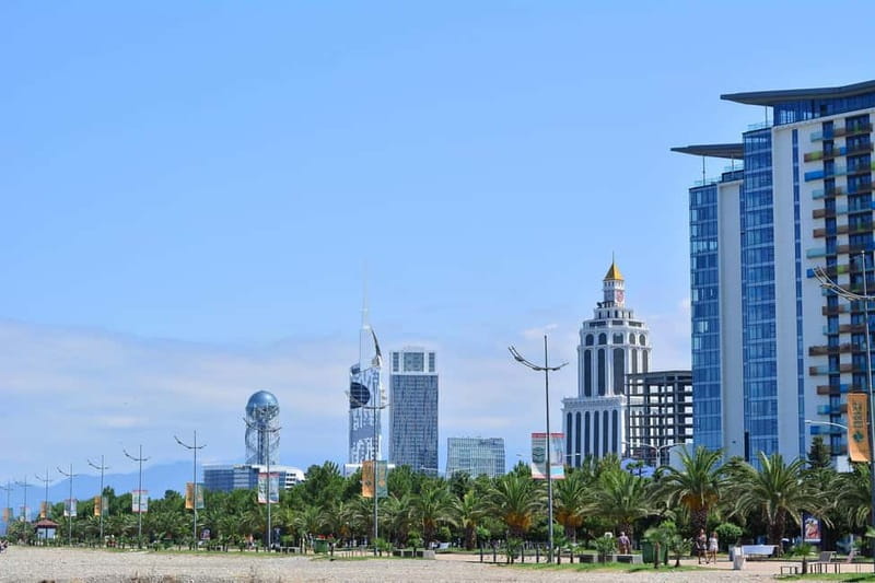 From Kutaisi: Batumi, Petra Fortress and Botanical garden - Lunch, transport, and the real cost