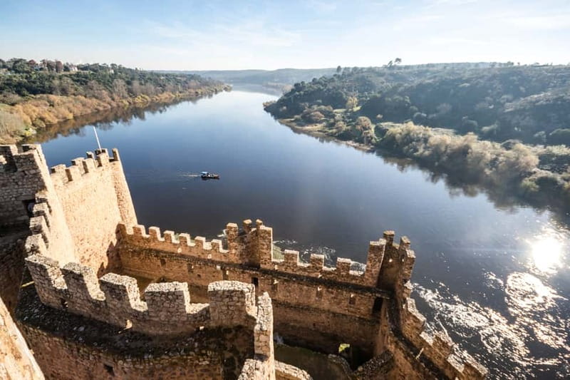 From Lisbon: Tomar, Convent of Christ & Almourol Castle - Santa Maria do Olival and the tombs of the warrior monks
