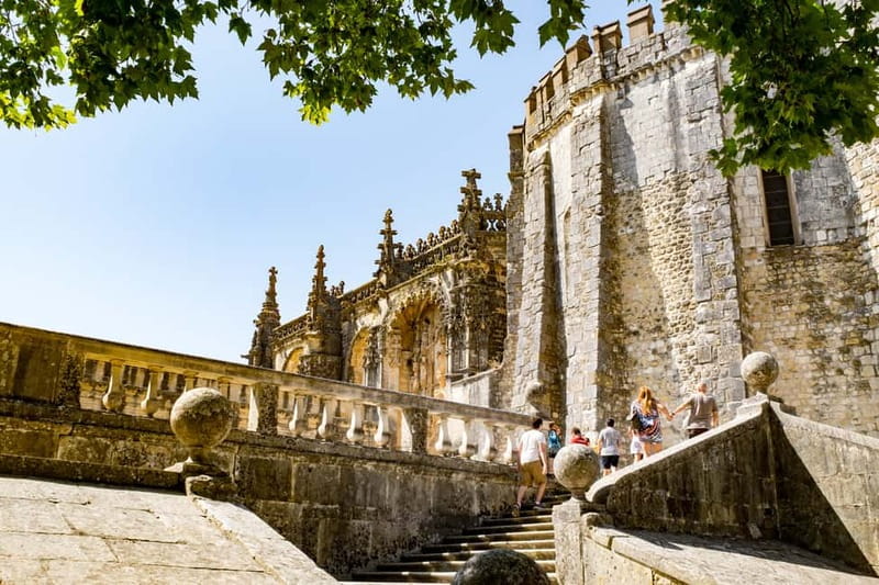 From Lisbon: Tomar, Convent of Christ & Almourol Castle - The Convent of Christ is worth the hill climb