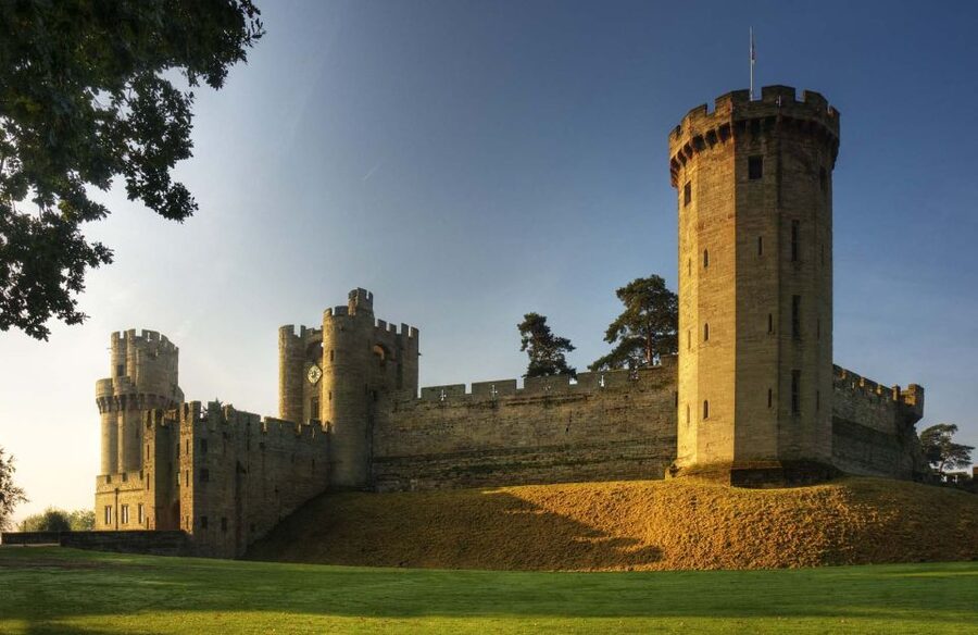 From London: Warwick Castle Day Trip by Rail - Gardens that give the castle a breather