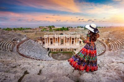 From Marmaris: Pamukkale Cotton Castle & Hierapolis Day Trip