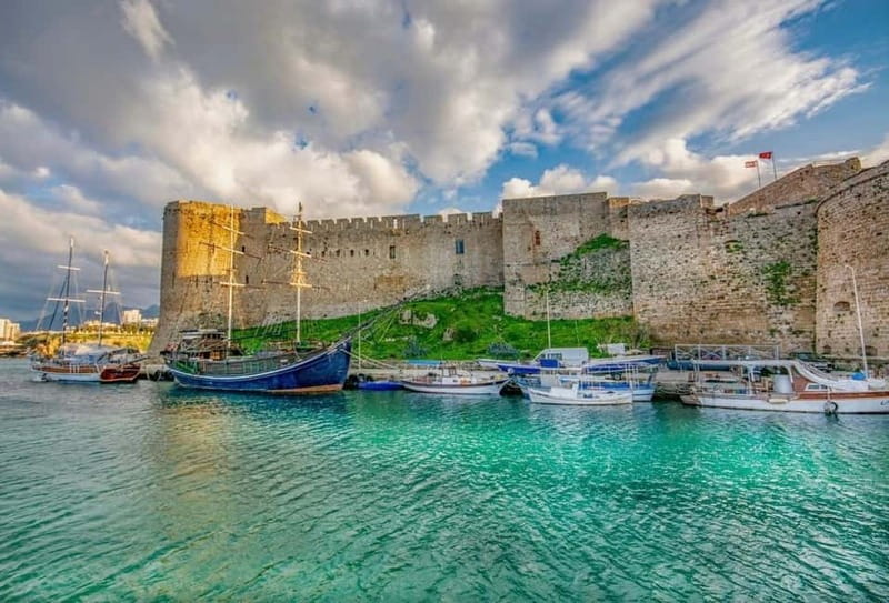 From North Cyprus: Kyrenia, St Hilarion Castle, Bellapais - Climbing toward St Hilarion Castle