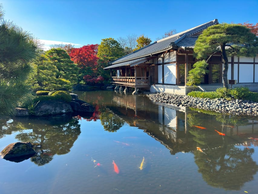 From Osaka: Himeji Castle, Arima Onsen & Mt. Rokko Day Tour - Karoyashiki-ato Park and the lunch break