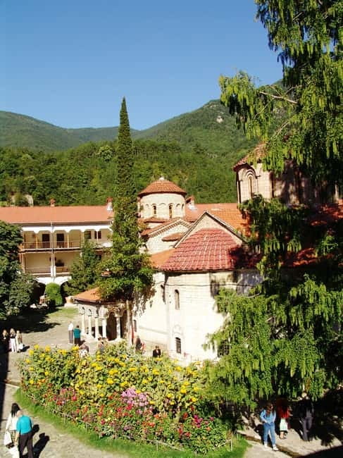 From Plovdiv: Bachkovo Monastery & Asen’s Fortress Tour - The monastery’s giant panoramic mural