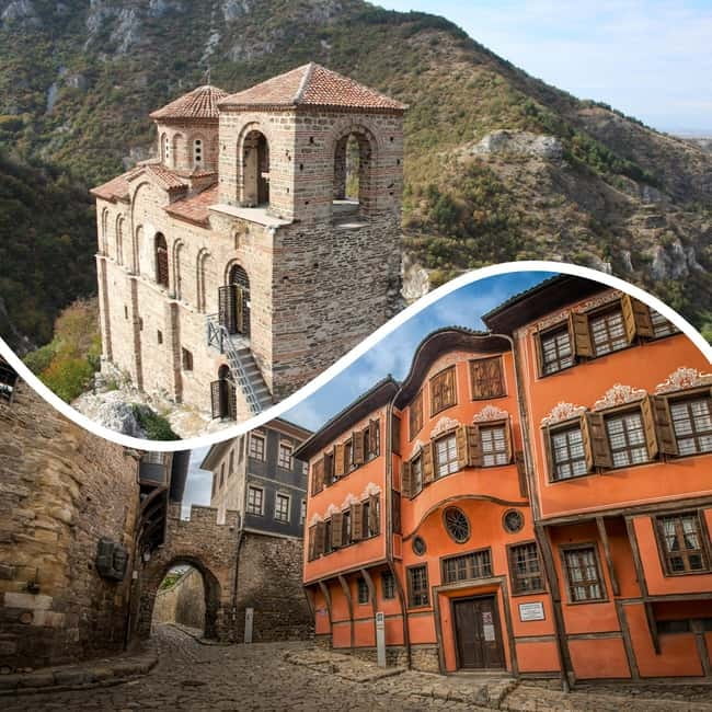 From Sofia: Full-Day Tour to Plovdiv and Asen's Fortress - Plovdiv’s old streets and Roman remains