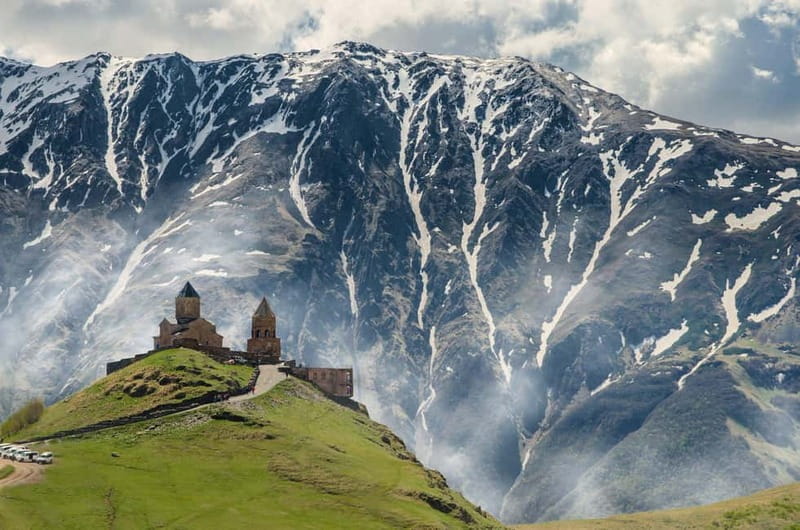 From Tbilisi: Ananuri Fortress and Kazbegi Day Trip - Zhinvali Reservoir starts the visual feast