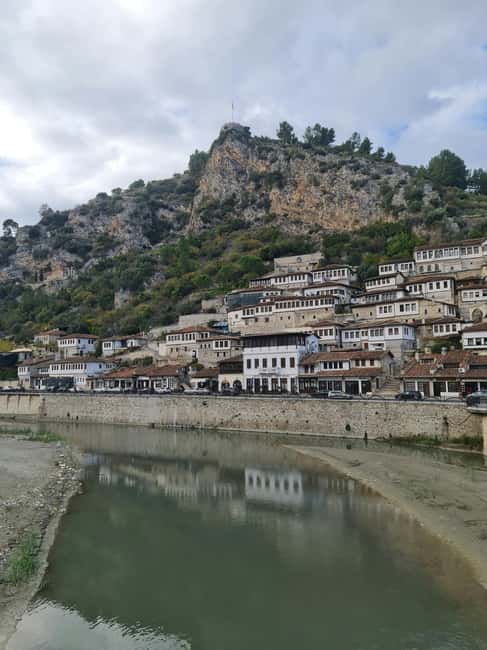 From Tirana/Durres to Berati UNESCO City+Castle & Belsh Lake - Berat Castle and the hilltop heart of the city