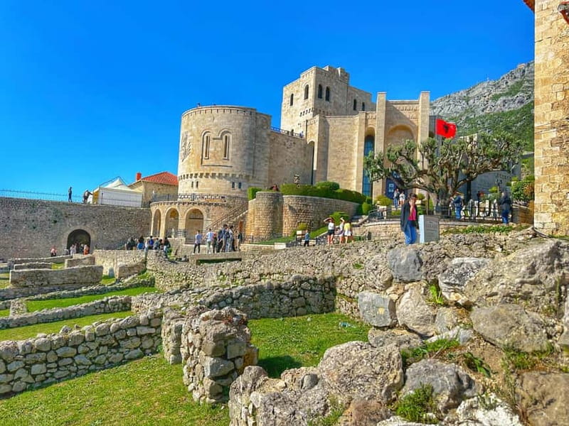 From Tirana: Kruja Castle, Old Bazaar & Sari Salltik View - Kruja Castle and the Story of Skanderbeg